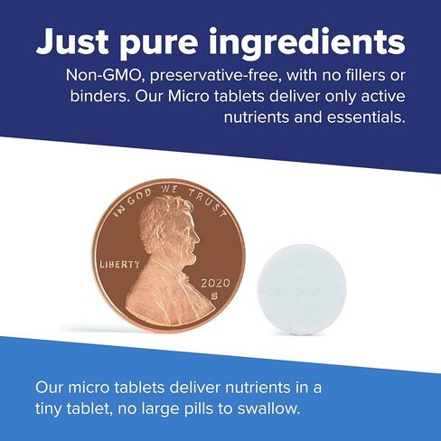 مصدر متفوق للأطفال فيتامين C (125 مجم)، ذوبان نظيف، أقراص دقيقة سريعة الذوبان، 90 قيراط، بديل للعلكة، دعم الجهاز المناعي، غير معدل وراثيًا in Kuwait