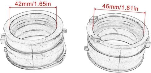 Carburetor Joint Intake Interface Carb Adapter Compatible With CBR900RR CBR 900 CBR900 1993-1999 in Kuwait