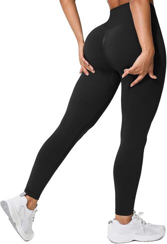 BRXL Scrunch Butt Lifting Tummy Control High Waist Workout Leggings for Women Seamless Compression Gym Yoga Leggings in Saudi Arabia
