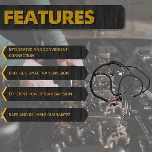 مجموعة أدوات تسخير الأسلاك لجزازة العشب من داسبيكان متوافقة مع سلسلة Toro TimeCutter Exmark Quest E/S تحل محل # 136-9184 119-3343 121-5652 in Saudi Arabia