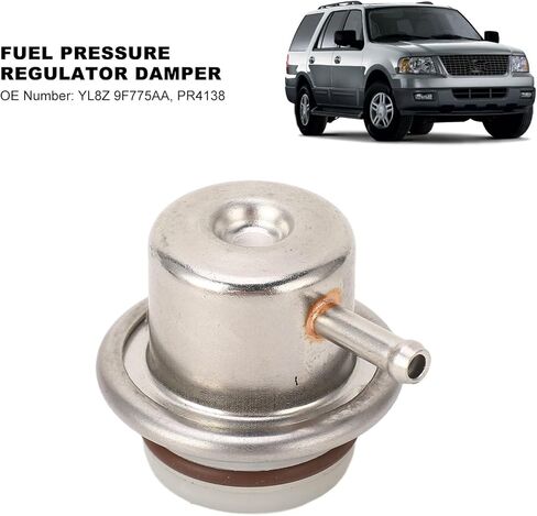 Fuel Pressure Regulator Damper YL8Z 9F775AA, Direct Replacement Restores Engine Performance Fuel Efficiency for B2300 2.3L in Saudi Arabia