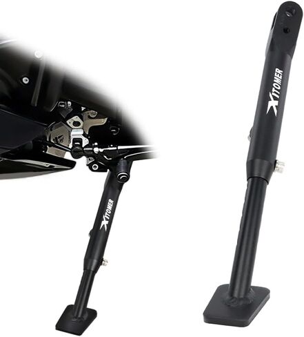 مسند Xitomer قابل للتعديل متوافق مع Ninja 125 Z125 2019-2024، Ninja 250SL Z250SL 2015-2016، NINJA ZX-4R / RR 2023-2025، حامل جانبي قابل للتعديل 3 بوصات in Kuwait