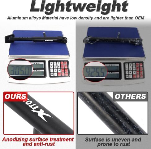 مسند Xitomer قابل للتعديل متوافق مع Ninja 125 Z125 2019-2024، Ninja 250SL Z250SL 2015-2016، NINJA ZX-4R / RR 2023-2025، حامل جانبي قابل للتعديل 3 بوصات in Kuwait