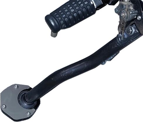 Kickstand Side Stand Enlarger Fit for KLR650 2008-2024, Motorcycle Kickstand Shoe Extension Enlarger Plate Pad in Saudi Arabia
