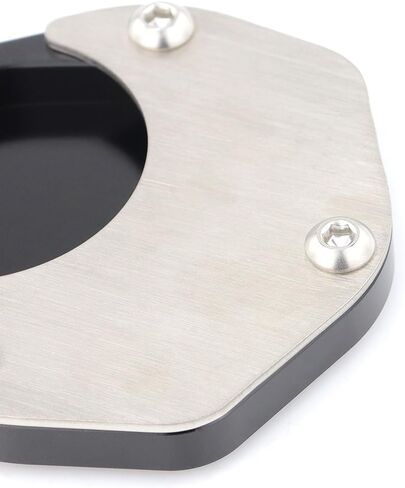 Kickstand Side Stand Enlarger Fit for KLR650 2008-2024, Motorcycle Kickstand Shoe Extension Enlarger Plate Pad in Saudi Arabia