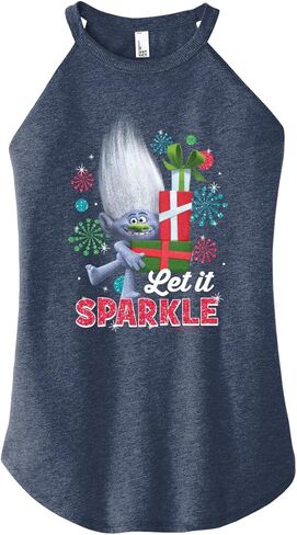 فيلم ترولز - عيد الميلاد - Let It Sparkle - Guy Diamond - قميص بدون أكمام برقبة عالية للصغار in Saudi Arabia