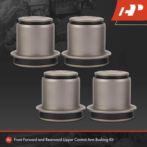 A-Premium 4 x Front Upper Control Arm Bushing Kit, Compatible with Chevrolet Silverado 1500, Tahoe, Suburban, Express 2500, Avalanche & GMC Sierra 1500, Yukon, Savana 3500 & Cadillac Escalade in Kuwait