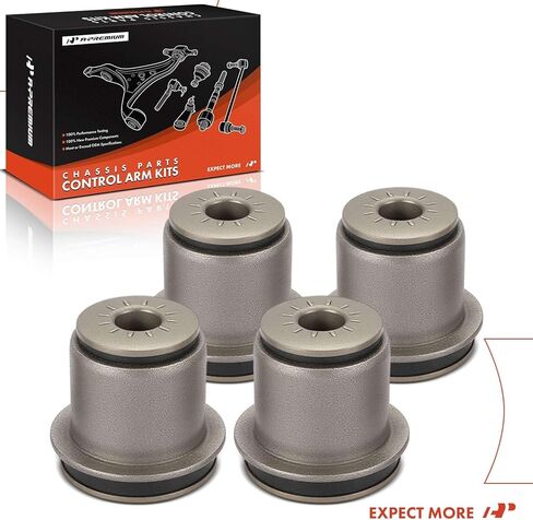 A-Premium 4 x Front Upper Control Arm Bushing Kit, Compatible with Chevrolet Silverado 1500, Tahoe, Suburban, Express 2500, Avalanche & GMC Sierra 1500, Yukon, Savana 3500 & Cadillac Escalade in Kuwait