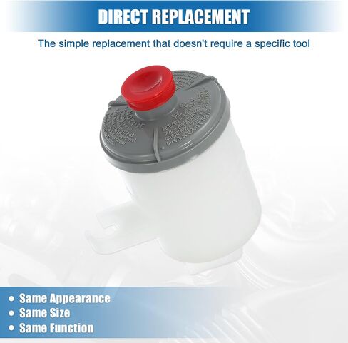 X AUTOHAUX Power Steering Reservoir Automotive Power Steering Tank Replacement No.53701-S9A-003 for Honda CR-V EX LX 2002-2006 for Honda CR-V SE EX-L 2005-2006 in Saudi Arabia