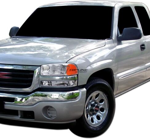 Chrome Clear Housing Front Bumper Turn Signal Lights Parking Lamps jy Compatible With 99-06 GMC Sierra / 2007 Classic / 00-06 Yukon/XL in Kuwait