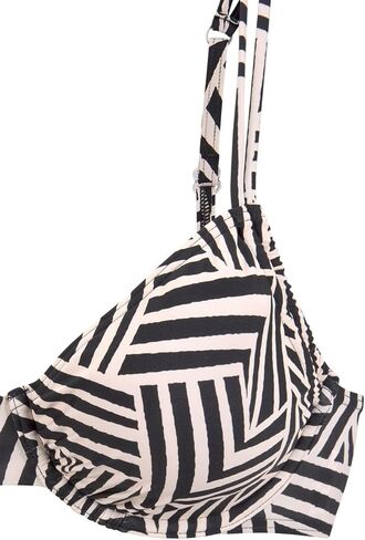 LASCANA Women's Geometric Print Underwire Bikini Swimsuit Top in Saudi Arabia