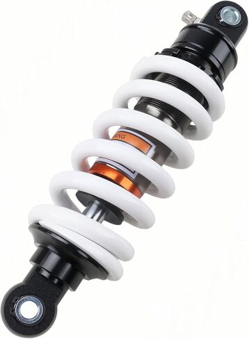 250mm 9.8" Rear Shock Absorber Heavy-Duty 11mm Spring Suspension Max Load 800 lbs 10mm Mount for Pit Bike Dirt Bike Motorcycle ATV Quad Buggy Go Kart 50cc–150cc For Kawasaki KLX110 Apollo Coolster 125 in Kuwait