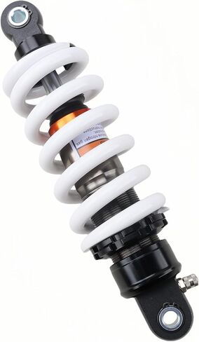 250mm 9.8" Rear Shock Absorber Heavy-Duty 11mm Spring Suspension Max Load 800 lbs 10mm Mount for Pit Bike Dirt Bike Motorcycle ATV Quad Buggy Go Kart 50cc–150cc For Kawasaki KLX110 Apollo Coolster 125 in Kuwait