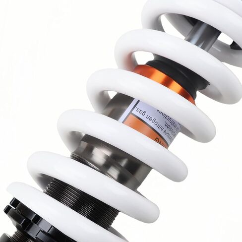 250mm 9.8" Rear Shock Absorber Heavy-Duty 11mm Spring Suspension Max Load 800 lbs 10mm Mount for Pit Bike Dirt Bike Motorcycle ATV Quad Buggy Go Kart 50cc–150cc For Kawasaki KLX110 Apollo Coolster 125 in Kuwait