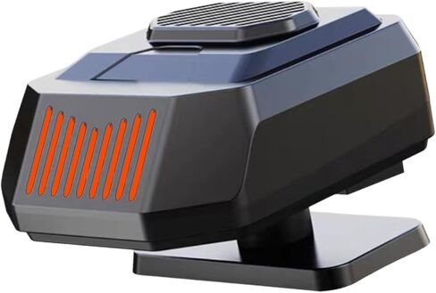 سخان سيارة محمول 12 فولت، تسخين سريع، مزيل ضباب الزجاج الأمامي، سخان سيارة محمول 150 وات يمكن توصيله بولاعة السجائر in Kuwait