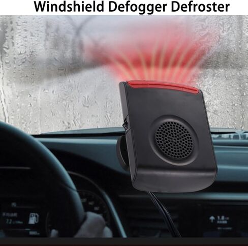 سخانات سيارة 12 فولت للمركبة، مزيل ضباب الزجاج الأمامي للسيارة 150 وات، ولاعة سجائر قابلة للتوصيل، مناسبة لسيارات الدفع الرباعي 12 فولت in Kuwait