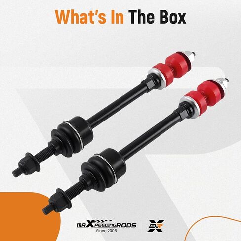 maXpeedingrods Front Stabilizer Sway Bar End Link w/PU Bushing for Dodge Ram 1500 2006-2012 Ram 1500 2013-2024, K80894 5170290AD 5170290AB Pair Front Suspension Sway Bar Link Kit Replacement in Saudi Arabia