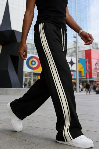 Women's Baggy Sweatpants Wide Leg Athletic Running Drawstring Workout Casual Pants in Saudi Arabia