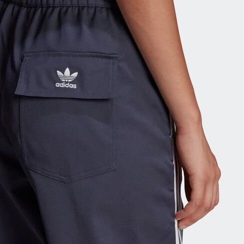 بنطال رياضي نسائي من adidas Originals Adicolor Classics منسوج من الخلف وأساور in Kuwait