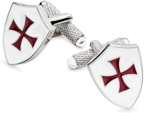 Cufflinks - Crusader Knights Templar Shield St. George's Cross in Saudi Arabia