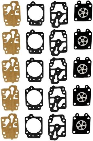 A71Z 10 Set Lawn Mower Carburetor Repair Gasket Diaphragm Fit for Carburador 36f 40-5 139f GX35 in Saudi Arabia