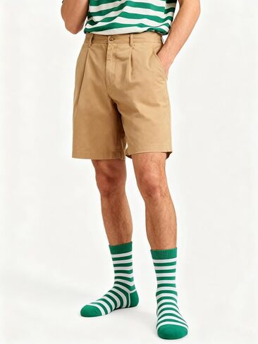 St Patricks Day Socks Men Lucky Clover Cotton Socks, 2-Pairs clover in Saudi Arabia