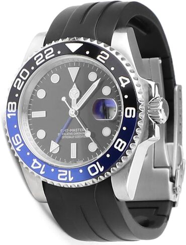 20 ملم 21 ملم 22 ملم نهاية منحنية من المطاط حزام ساعة قابل للتعديل في اتجاهين استبدال حزام الساعة مع مشبك نشر مناسب صغير متوسط ​​كبير معصم للرجال والنساء بديل ساعة وسوار معصم عالمي بدون فجوة in Kuwait