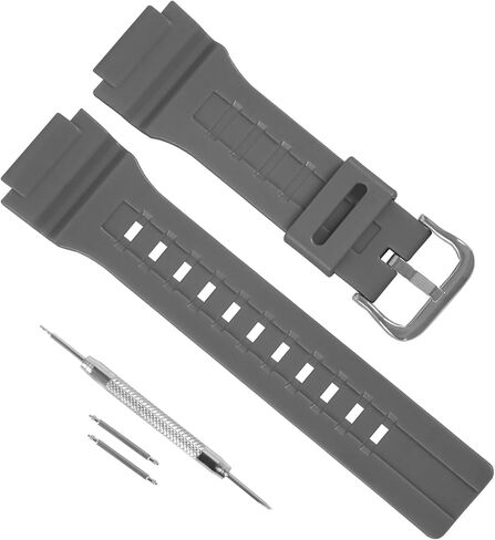 20mm Replacement Silicone Watch Band for Casio MCW-200H / MCW-200H-1AV MCW-200H-2AV / MCW-200H-9AV / MCW200H - Waterproof Men's Watchband Replacement, Casio Watch Strap in Kuwait