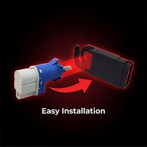 Brake Light Switch Kit 4L3Z-13480-AA Compatible with Ford F 150 Expedition Lincoln Navigator Mark LT 2004 2008 Replaces 7E5Z-13480-A 12464111 SW6239 in Saudi Arabia