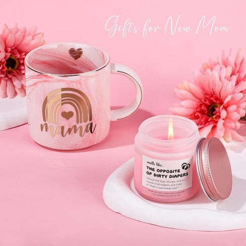 هدايا الأم الجديدة، هدايا عيد ميلاد الأم الأولى الأولى لحزمة رعاية الأم الجديدة بعد هدية ما بعد الولادة لتوقع سلة ماما مجموعة من 7 in Kuwait