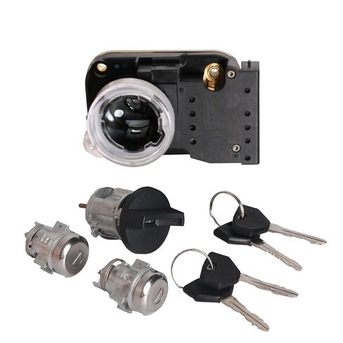 Ignition Switch with Ignition Lock Cylinder with 2 Door Lock and 4 Keys Fit for Grand Cherokee 1997-1998, Fit for Ram 2500/3500 1994-2002, Fits for Dodge Dakota 1997-2000 OE# 926061 5003845AA in Saudi Arabia