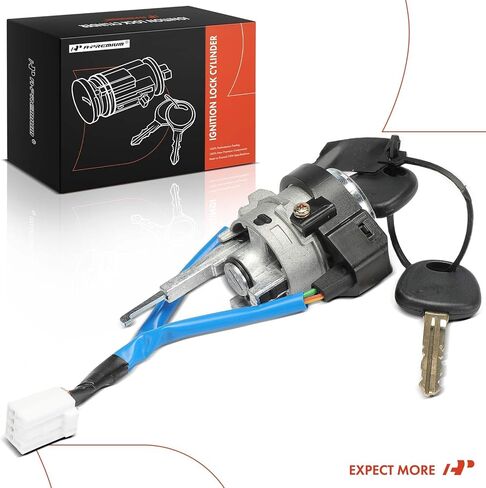 A-Premium Ignition Lock Cylinder with 2 keys Compatible with Hyundai Vehicles - Elantra 2007 2008 2009 2010 in Kuwait
