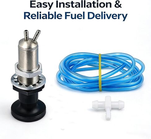 11305/10161-AD Fuel Plunger Primer Pump Kit Compatible with Polaris, Honda, Yamaha, Kawasaki, Skidoo Carbureted Jet-Skis and Snowmobiles with 3 Feet Fuel Line in Saudi Arabia