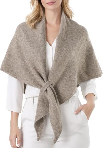 Shawl Wraps for Women - Soft Knit Pashmina Wrap, Faux Cashmere Sweater Shoulder Cape with Front Tie in Saudi Arabia