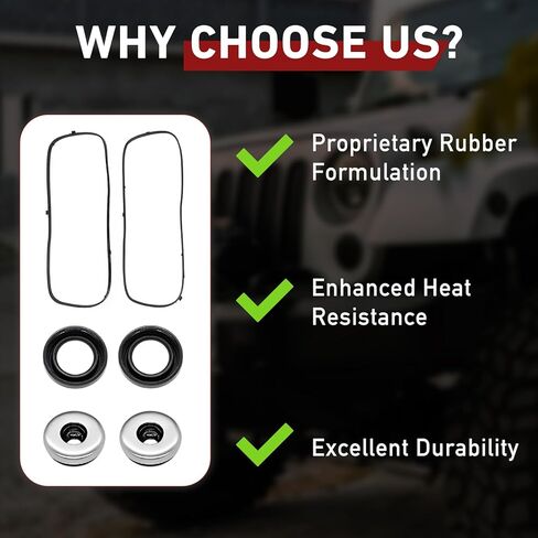 مجموعة حشية غطاء صمام المحرك VS 50607 R متوافقة مع Honda Ridgeline & Acura MDX RL TL & Saturn Vue 3.0L 3.2L 3.5L 3.7L in Kuwait