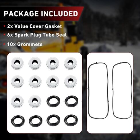 مجموعة حشية غطاء صمام المحرك VS 50607 R متوافقة مع Honda Ridgeline & Acura MDX RL TL & Saturn Vue 3.0L 3.2L 3.5L 3.7L in Kuwait