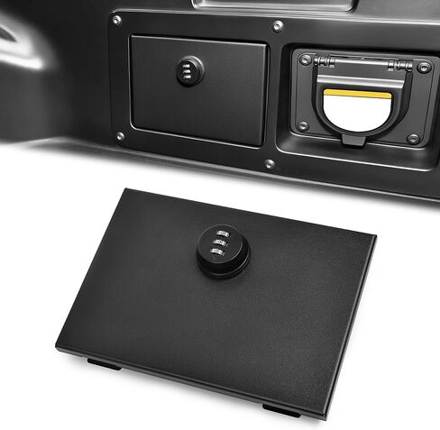 Truck Bed Storage Lockbox Lid Compatible with 2016-2023 Toyota Tacoma 3rd Gen Pickup Truck Bed Privacy Lock Box Cover Security Vault Anti Theft, Coded Lock with Spare Key in Kuwait