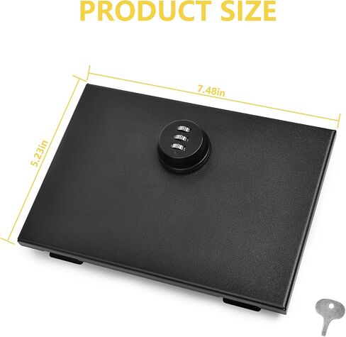 Truck Bed Storage Lockbox Lid Compatible with 2016-2023 Toyota Tacoma 3rd Gen Pickup Truck Bed Privacy Lock Box Cover Security Vault Anti Theft, Coded Lock with Spare Key in Kuwait