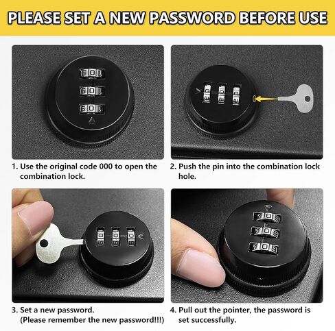 Truck Bed Storage Lockbox Lid Compatible with 2016-2023 Toyota Tacoma 3rd Gen Pickup Truck Bed Privacy Lock Box Cover Security Vault Anti Theft, Coded Lock with Spare Key in Kuwait