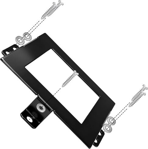 Radar Sensor Anti-Theft Protector Cover, Compatible with Honda Accord 2023-2025, Black Steel Security Bracket with Tamper-Resistant Security Screws in Saudi Arabia