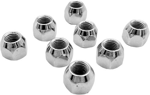 8PCS M10x1.25 Wheel Lug Nuts 17mm Hex Compatible with Polaris Sportsman & Honda Fourtrax Recon Rancher Foreman Rubicon TRX250 TRX300 TRX350 TRX420 TRX500 TRX520 TRX650 TRX680 in Saudi Arabia