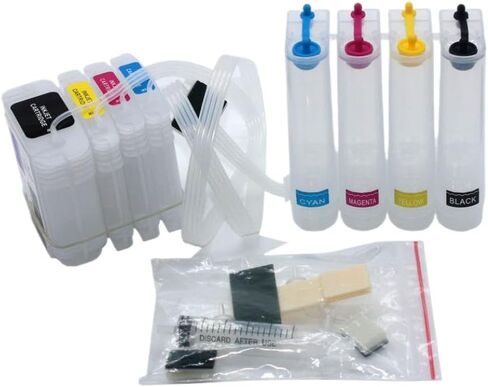 940 940XL CISS System 4-Pack Compatible with OfficeJet Pro 8000 8500 8500A Printer Supplies with Auto Reset Chip in Saudi Arabia