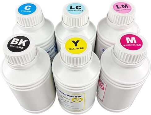 Ink Cartridge 500ML Compatible with DX5 DX7 I3200 I1600 Tx800 Xp600 5113 4720 in Saudi Arabia