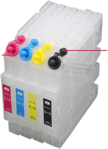 Empty Refillable Ink Cartridge with Chip Compatible with SG500 SG1000 Printer Sublimation Ink Use in Saudi Arabia