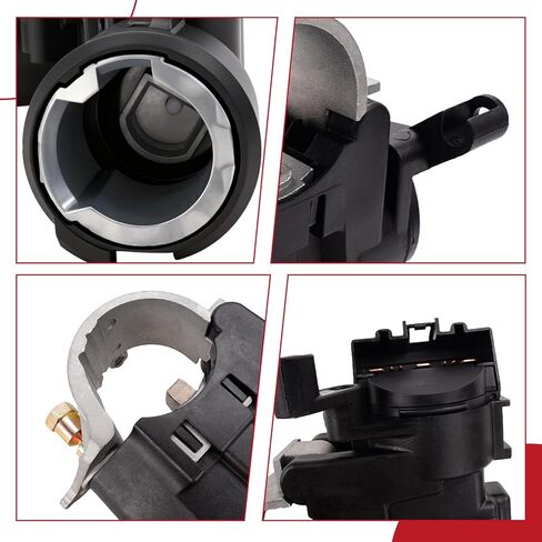 غطاء قفل الإشعال يناسب 2008-2012 Ford Escape Focus وMazda Tribute وMercury Mariner استبدال 989-019 9L8Z3511A - مع مسمار مضاد للسرقة in Saudi Arabia