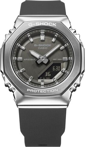 Casio G-Shock Small Octagonal Analog-Digital Black Watch GMS2110-1A1 in Saudi Arabia