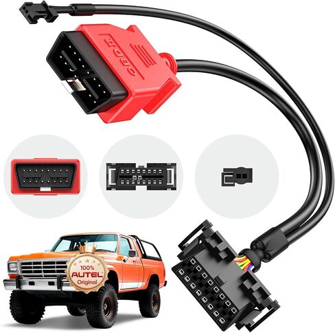 autel الأصلي obd2 محول بوابة الأمن تجاوز obd2 كابل، sgw كابل موصل ل 2018-2020 دودج الكمون رام 1500 2500، 16 دبوس 2pin obdii أداة تشخيص محول in Saudi Arabia