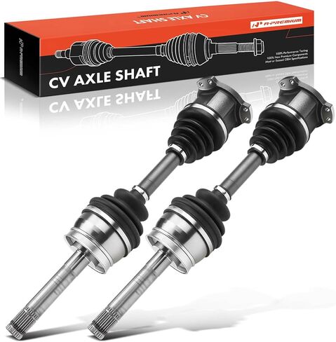 A-Premium Pair (2) Front CV Axle Shaft Assembly Compatible with Nissan D21 1986-1993, Pathfinder 1987-1989, 4WD, Driver or Passenger Side, Replace# 3910078G00 in Saudi Arabia