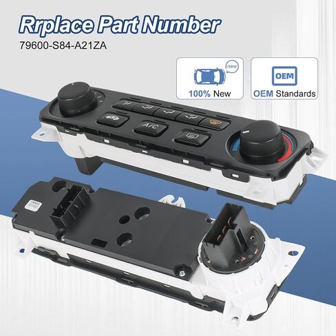 وحدة التحكم في المناخ لسخان مكيف الهواء متوافقة مع هوندا أكورد 2001-2002، استبدال # 79600-S84-A21ZA in Kuwait