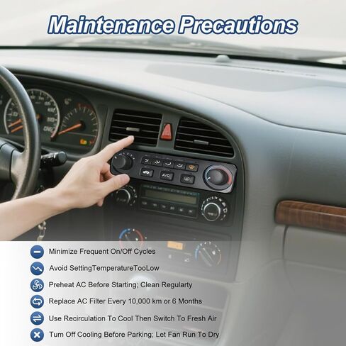 وحدة التحكم في المناخ لسخان مكيف الهواء متوافقة مع هوندا أكورد 2001-2002، استبدال # 79600-S84-A21ZA in Kuwait